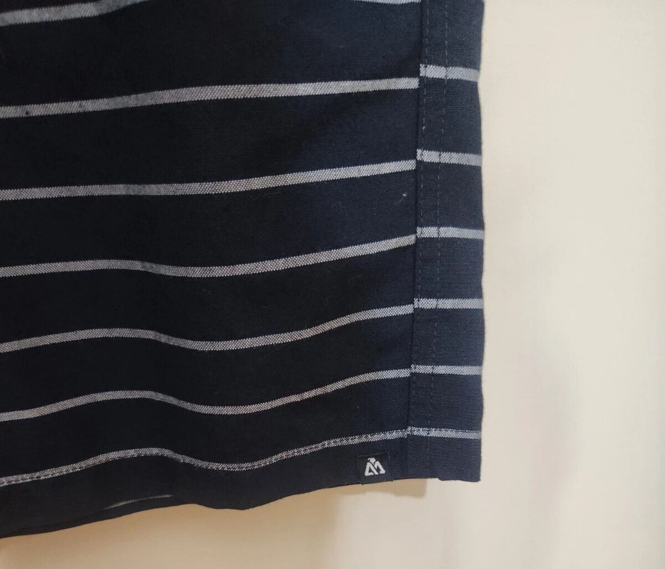 Matix Shorts Men's Medium Blue Flat Front Walk Casual - Image 3 of 4