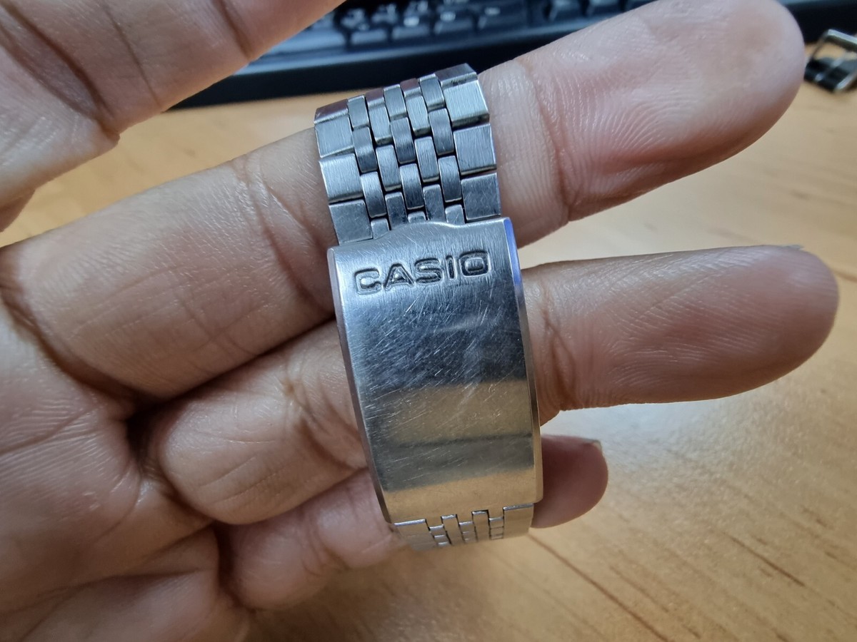 rare Casio 60QR-22 Chronograph Wrist Watch / Japan Made 1976