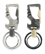 2Pcs Key Chains for Men Keychain Car Keychain Heavy Duty with Bottle Opener