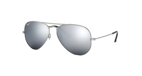 Ray-Ban RB3267 003/8G 64-13 Silver Frame, Gray Lenses  display picture 3
