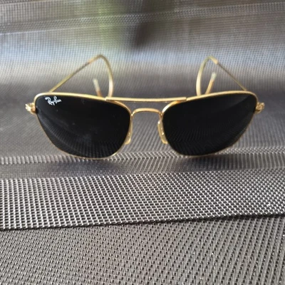 Ray-Ban Aviator BBL USA Lunettes de Soleil Carrées rare. pour Homme vintage - Photo 1/4