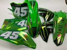 Graphics And Plastic Kit Kawasaki 2021-2024 Kx250 2019-2023 Kx450 Kxf Pro Circui