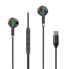 USB C Wired Earbuds with Microphone for Samsung and Pixel