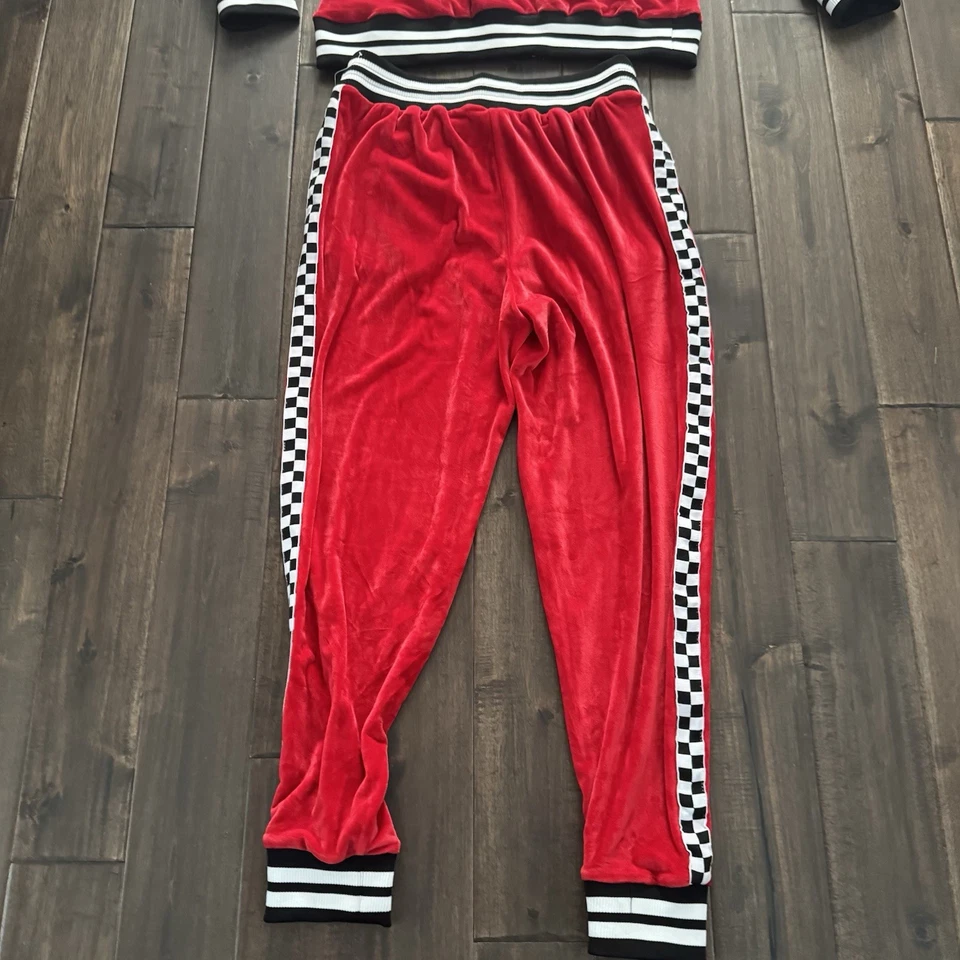 Chándal Blizzard Bay Para Hombre Terciopelo Carreras Santa Feo Navidad M Nuevo Con Etiquetas Foto 3 de 4