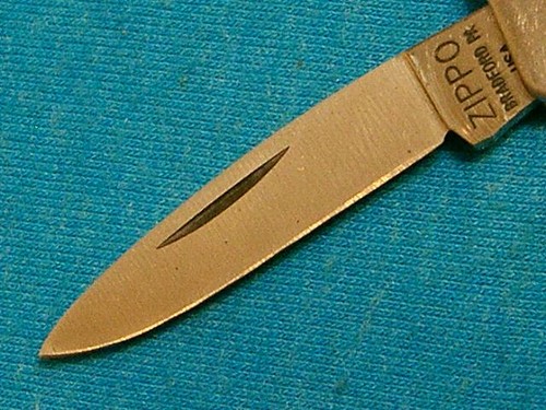 VINTAGE ZIPPO USA ISO CAST ADVERTISING GENTS PEN KNIFE KNIVES UTILITY SURVIVAL - Picture 6 of 12