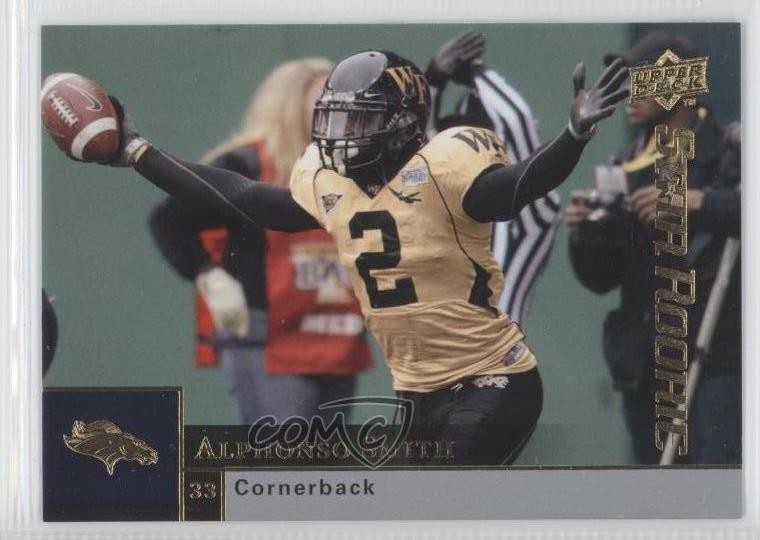 2009 Upper Deck Star Rookie Alphonso Smith #216 Rookie RC 0l2