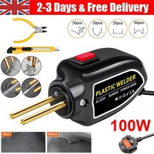 HOT STAPLER GUN PLASTIC REPAIR BUMPER CAR WELDING WELDER MACHINE WITH 200 STAPLE