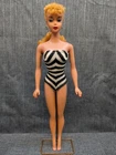 Vintage 1960's #4 Blonde Ponytail Barbie Doll — NO GREEN EAR, Marked Japan