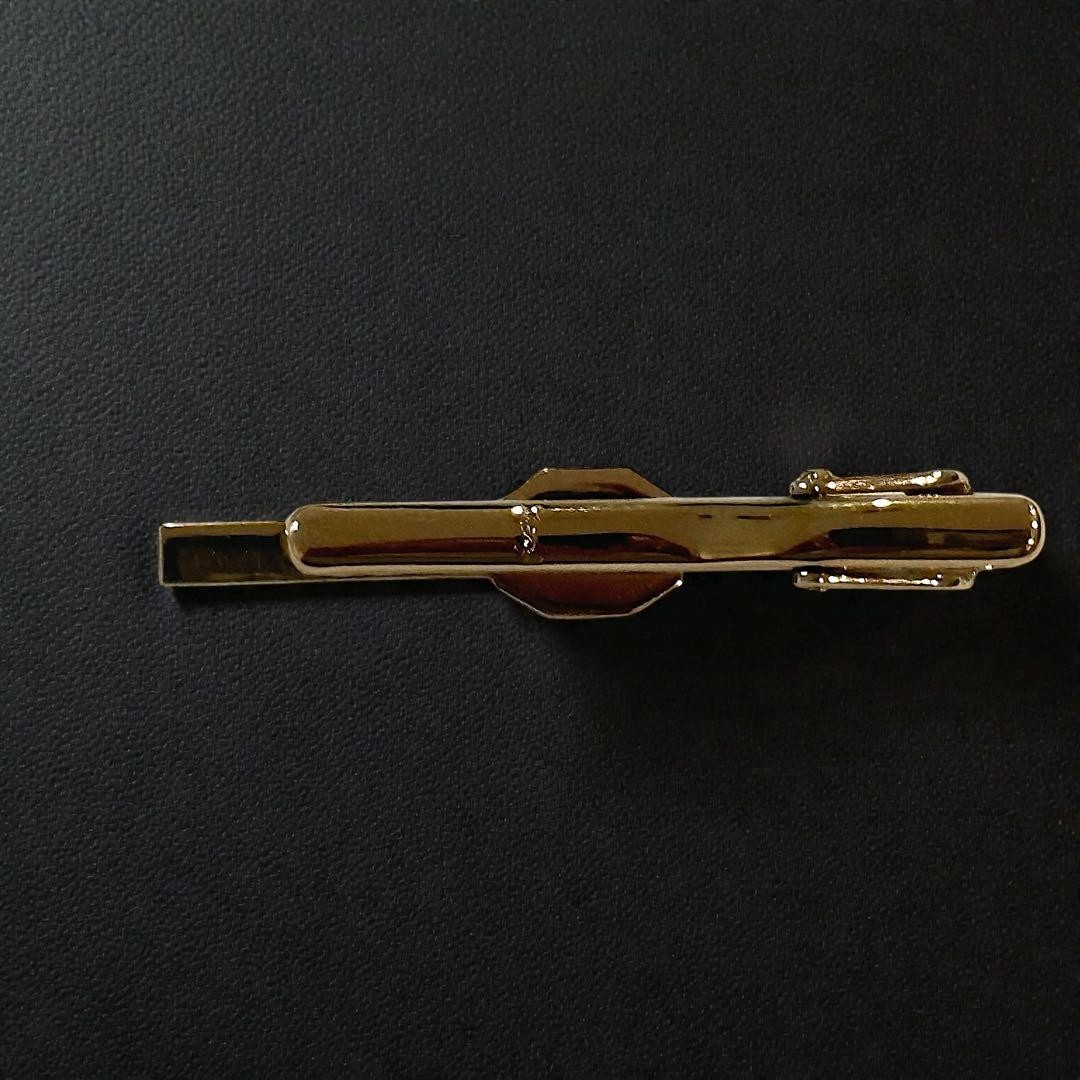 Yves Saint Laurent Tie Pin Gold with Box (Excellent Condition) thumbnail 5
