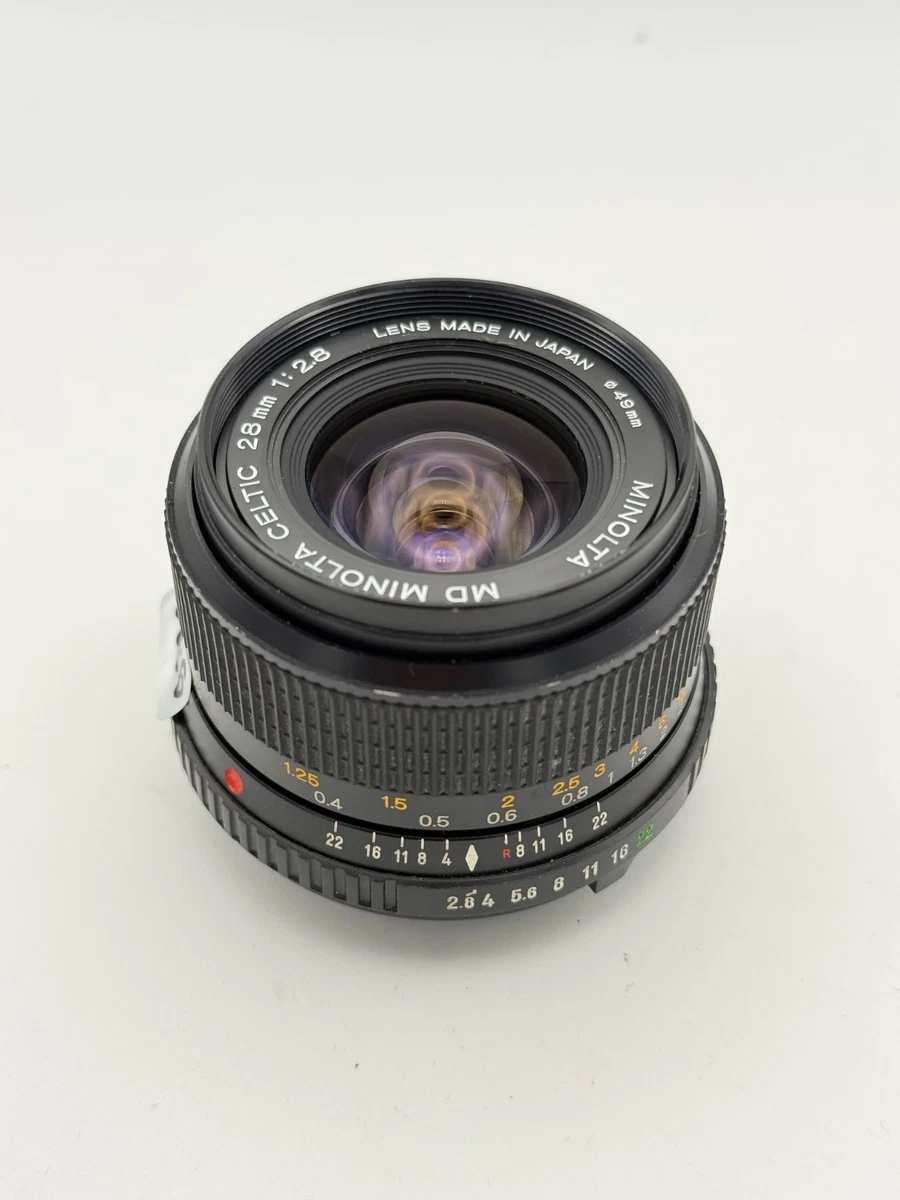 Minolta f/2.8 Camera Lenses 28mm Focal for sale - eBay