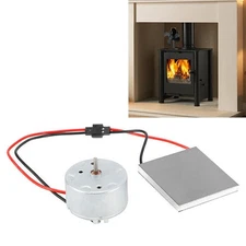 FOR Stove Burner Power Fan Heater Replace Parts Wood Log Heated Fireplace Motor