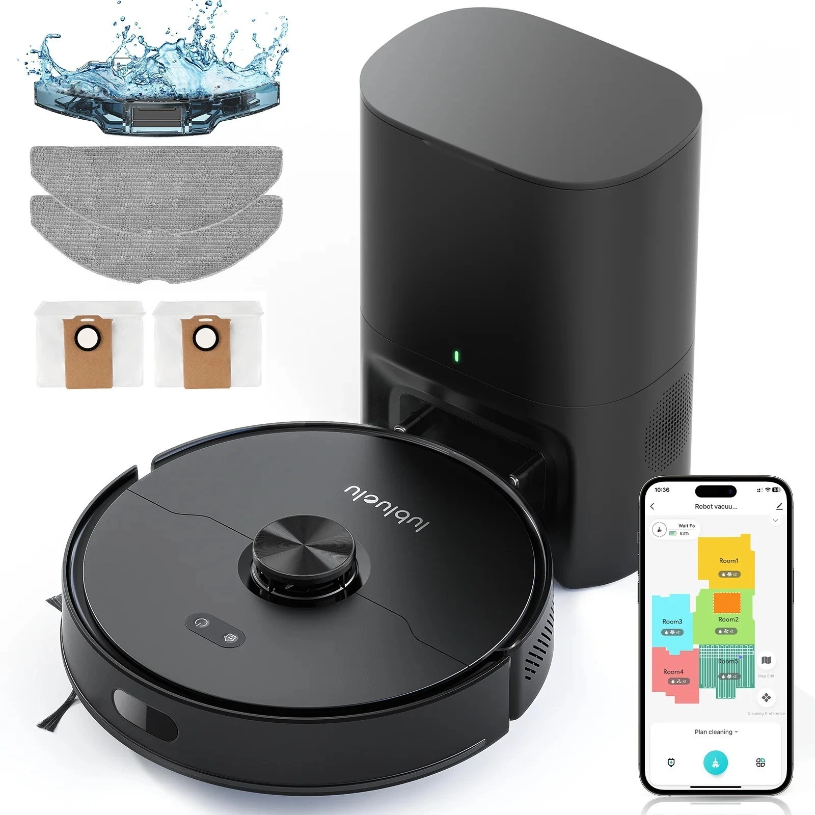 Lubluelu L15 MAX Laser Robot Vacuum Cleaner with Mop & 3L Self-Empty Station NEW
Opens in a new wind