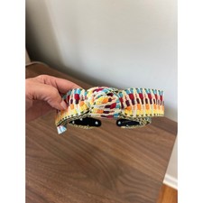 NEW Lele Sadoughi Women's Rainbow Ribbon Bow Knotted Headband One Size