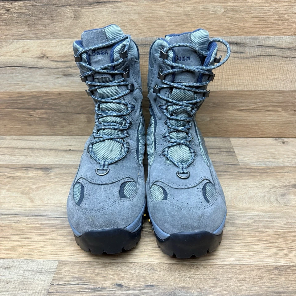 Bota LL Bean para Hombres Talla 8 Gris Vibram Trail 200 Gramos Insul Piso Exhibición Foto 2 de 4