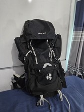 Vango Sherpa 65 Litre Capacity Rucksack Shadow Black Camping Hiking 