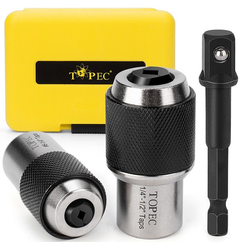 Topec Tap Socket Set, 3-Piece Extractor Tool with Adjustable Jaws- Tap Socket...