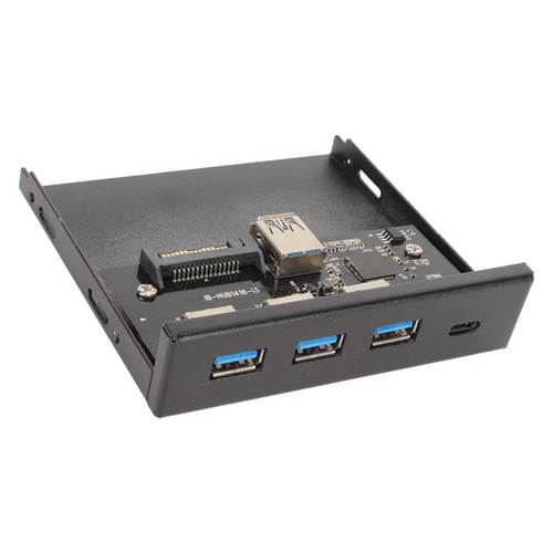 USB 3.0 Front Panel Hub 3 5 Zoll 4 Ports 6Gbps Stabile Plug & Play Optisches NTS - Afbeelding 21 van 22
