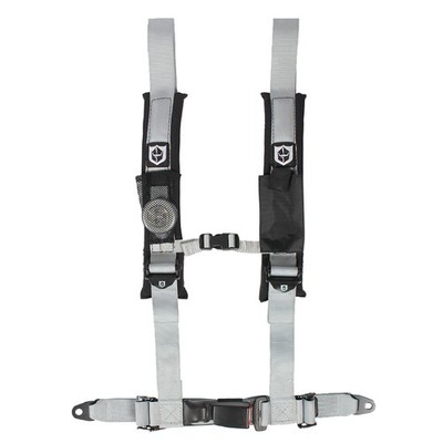 Pro Armor A16UH349BU Auto Style Lap Belt Blue 4 Point Harness 2 Inch Straps, Pas