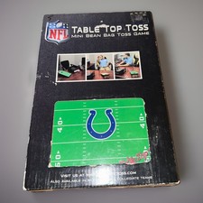 NFL Mini Cornhole Indianapolis Colts Football Mini Bean Bag Game Brand New