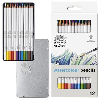 Winsor  Newton Studio Collection Artist Pencils, Watercolor Pencils, Set of 12