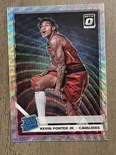 2019-20 Optic #179 Kevin Porter Jr Rookie RC Fanatics Silver Wave Prizm