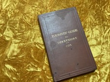 Charles Cox Tourists guide to Derbyshire 1884 second edition   Edward Stanford