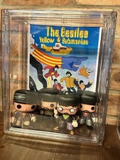 The Beatles Yellow Submarine Vinyl Figures Custom Funko Hard Display Case Movie