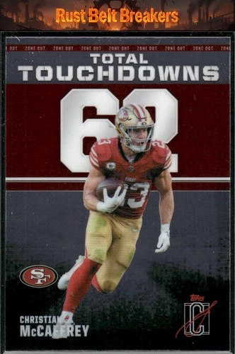 2025 Topps Signature Christian McCaffrey Base (RAW)
