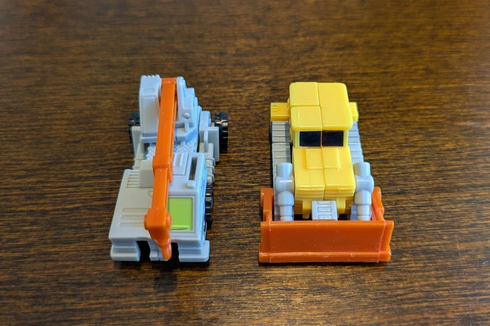 Transformers G1 Micromasters Construction Patrol Complete Set 1989 Vintage - Image 2 of 4
