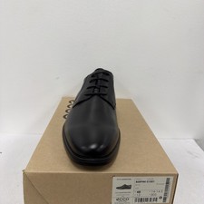 ECCO 858944 - Queenstown Derby Black 01001 - Leather Penny Loafer - Size 14-14.5