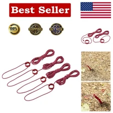 Durable Adjustable Tent Guy Lines - Strong and Secure for Outdoor Adventures