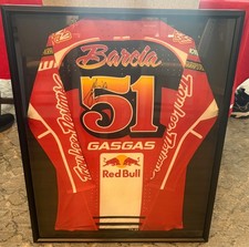 Justin Barcia race worn, autographed Jersey 