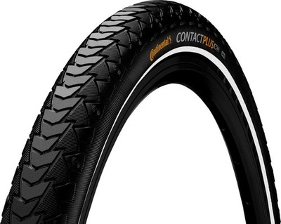 Reifen Continental Contact Plus Reflex 28 x 1.40'' / 37-622 mm - Schwarz mit R...