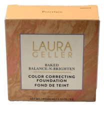 Laura Geller Baked Balance-n-Brighten Color Correcting Powder Foundation Porcela