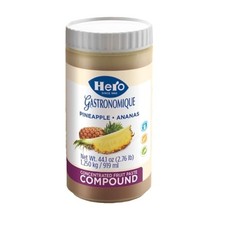 Hero Pineapple Fruit Compound, 2.75 Pounds, 3 Bottles Per Case