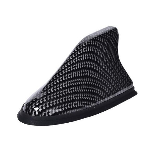 Strong Signal Black Carbon Fiber Car Off-Road Shark Fin Antenna Aerial AM FM - Picture 6 of 9