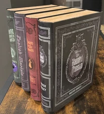 2025 Gemmy Disney Haunted Mansion Moving Animated Haunted Books IN HAND NEW !