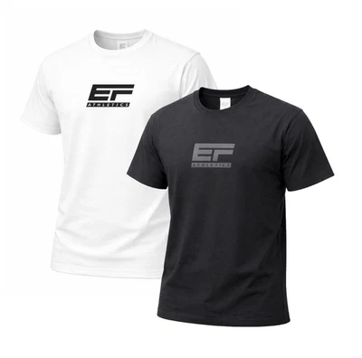 Hochwertiges Baumwollshirt kurzarm T-Shirt für Damen und Herren Sport 180 g/m² - Bild 1 von 4