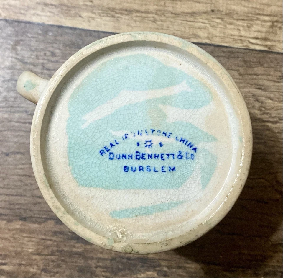 antique stoneware pitcher or crock  - Image 2 of 4