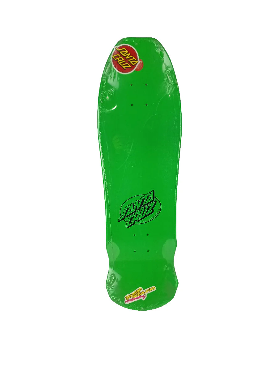Santa Cruz Rob Roskopp Face Powerply Green Size 9.5'' Skateboard