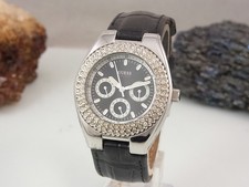 GUESS G95317L Orologio Da Donna Cronografo Quarzo Lunetta Strass 37 mm