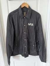 Rick Owens DRKSHDW Nylon Snap Button Jacket