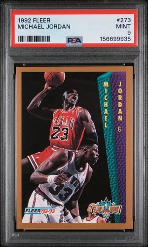 Jordan 1992 Fleer Jordan #273