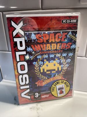 Space Invaders Anniversary (PC: Windows, 2004) Neu Sealed