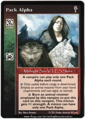 Pack Alpha Fifth Edition V5 V:TES VTES Vampire CCG