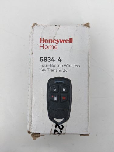 Honeywell Home 5834-4 Four-button Wireless Key Transmitter New Open Box ...