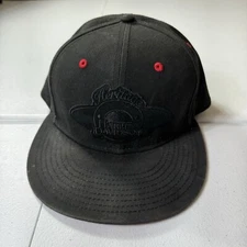 Harley Davidson Heritage SnapBack Hat Adult OS Black Biker Motorcycle Y2K