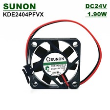 SUNON KDE2404PFVX 24V 1.90W 4010 4CM 2-wire Mute Inverter Fan