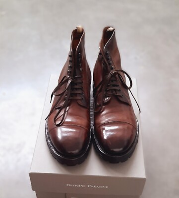 Officine Creative Aspen/006 Areo Canyon col Ebano Stiefelette in Größe 42
