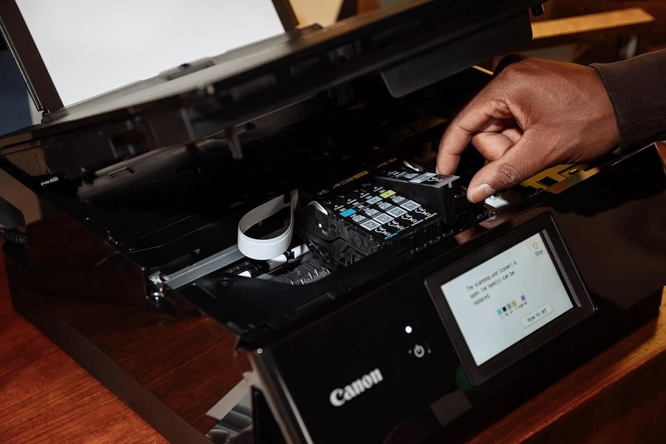 Canon PIXMA TS8750 Inkjet A4 4800 x 1200 DPI Wi-Fi *NO INK* - Image 3 of 4